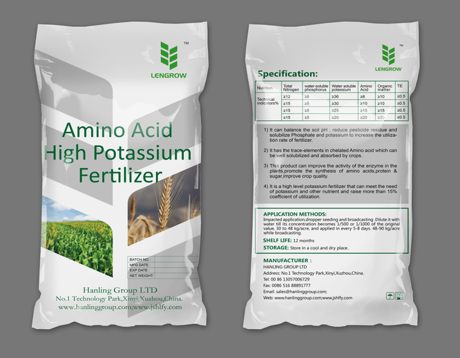amino acid high potassium fertilizer