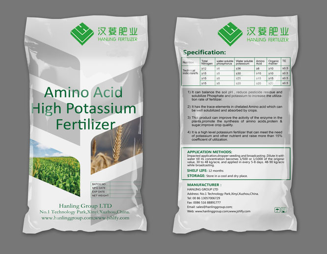 amino acid high potassium fertilizer