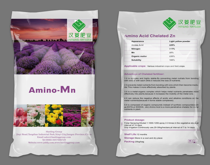 Amino Acid Chelated Single Micro Nutrients Fertilizer-Mn