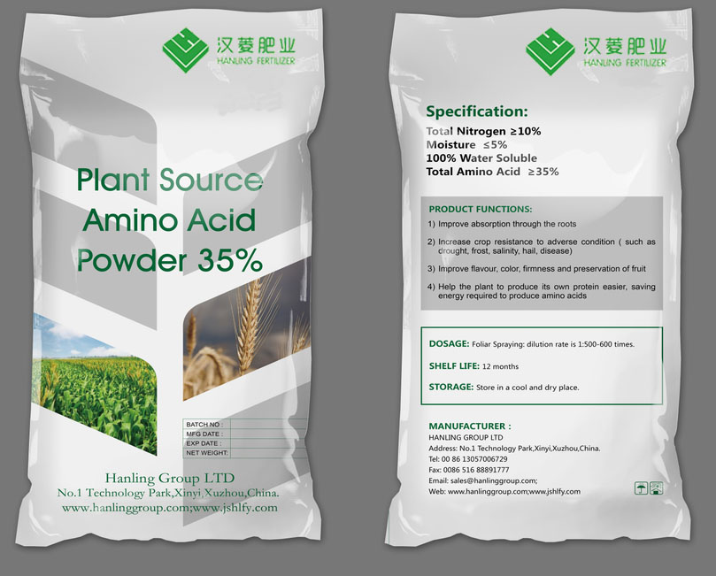 plant source amino acid fertilizer 35%