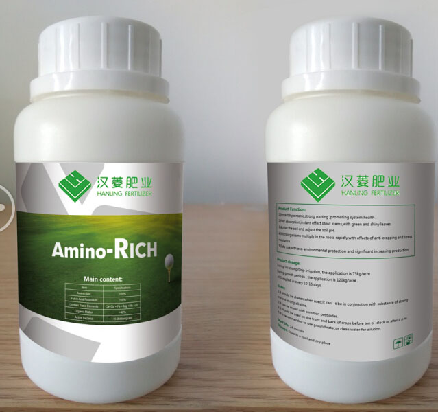 Special amino acid fertilizer for grass